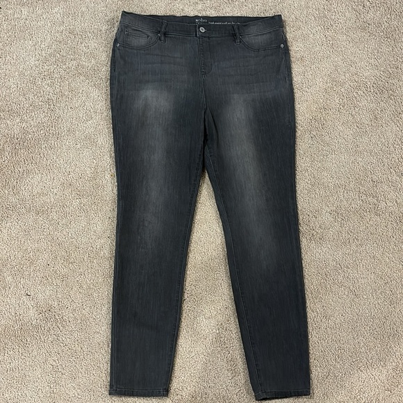 Style & Co. Soho High Waist Pull on Legging Jean Sz XL (16/18) - Picture 11 of 11